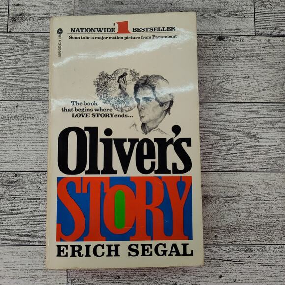 OLIVERS STORY Erich Segal 1978 Avon Paperback Second Printing - Picture 10 of 11